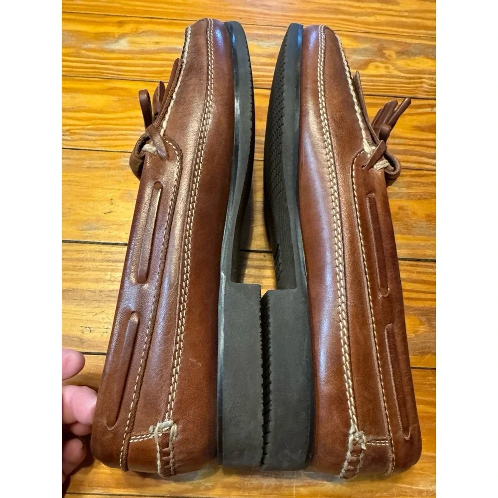 Johnston & Murphy Leather‎ Tassel Loafers Size 8.5 M